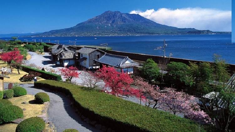 Tỉnh Kagoshima – Nơi chiêm ngưỡng ngọn núi lửa phun trào hàng ngày