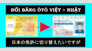 Hướng dẫn đổi bằng lái xe ô tô ở Nhật