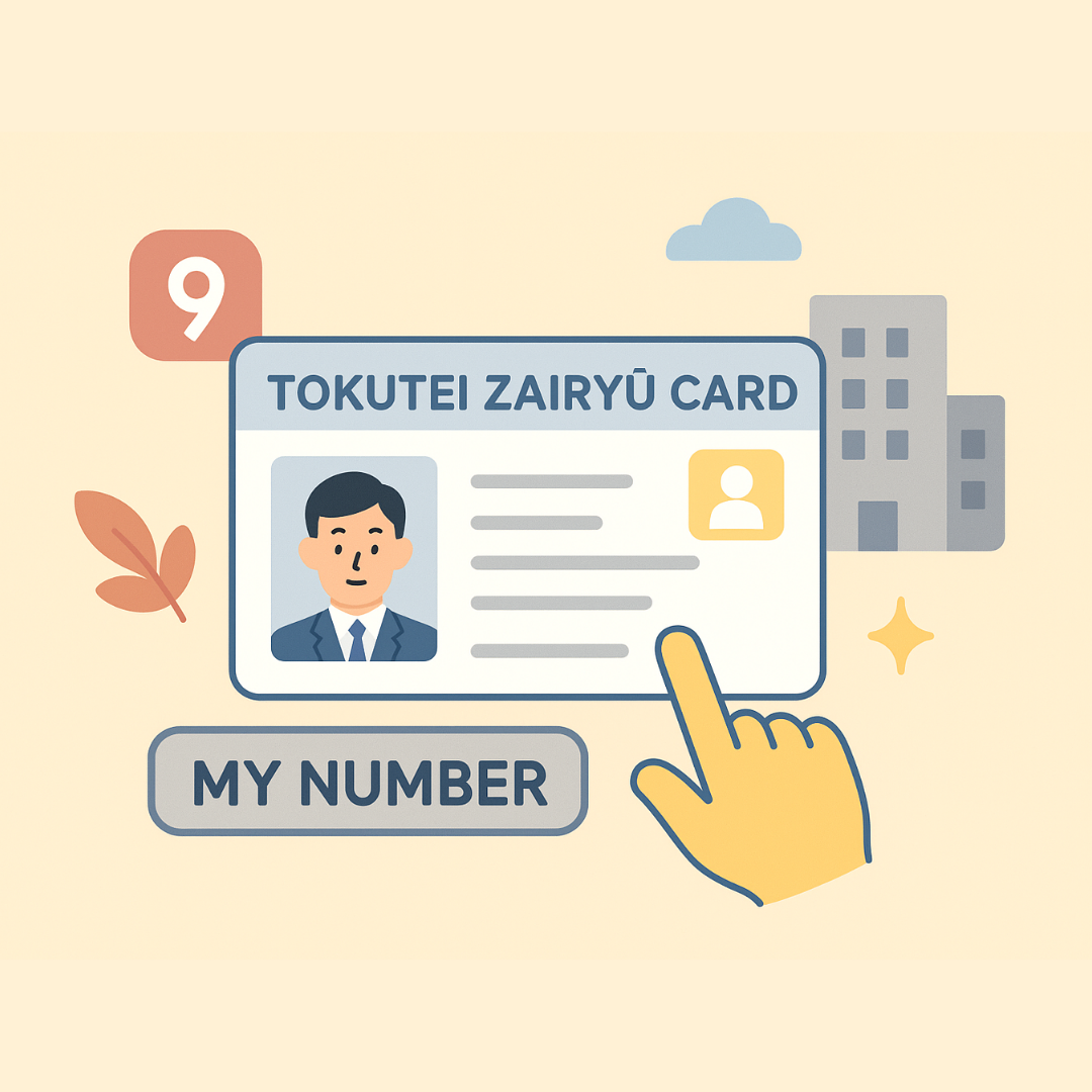 THẺ TÍCH HỢP MY NUMBER – “Tokutei Zairyu Kado”