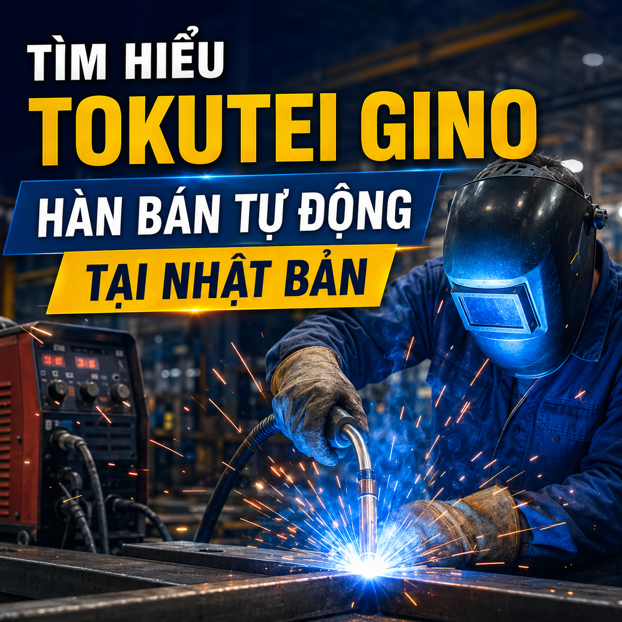 Tokutei Ginou ngành Hàn bán tự động là gì?