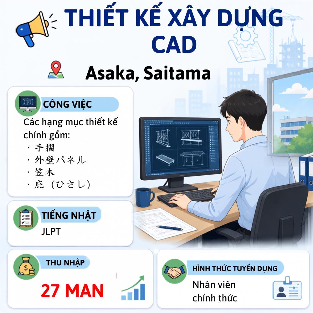 THIẾT KẾ XÂY DỰNG AUTOCAD Ở SAITAMA